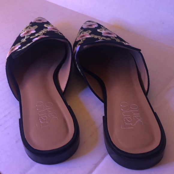 7M embroidered Franco Sarto slide/Mule - Picture 4 of 5